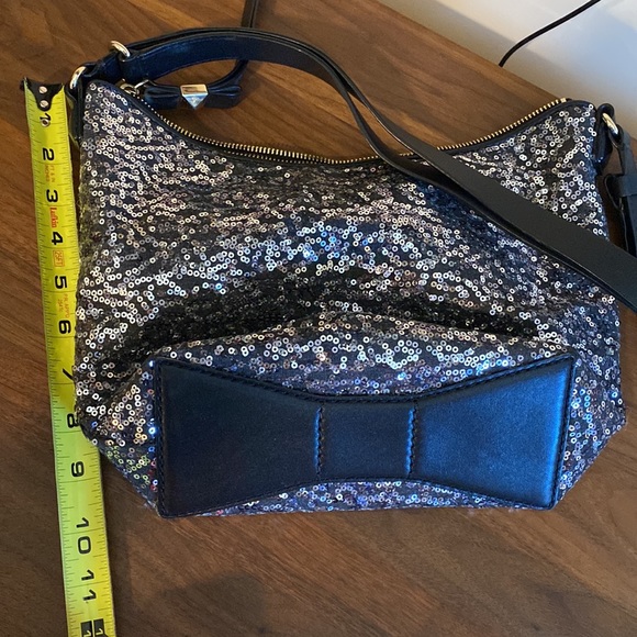 Kate Spade black sequin handbag - Picture 8 of 9